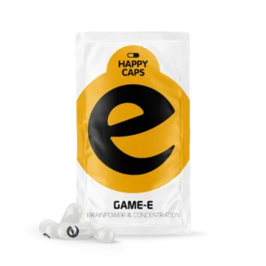 Game-E 1TP1Potencia tu mente para tareas de alto rendimiento. Diseñado para jugadores, programadores, estrategas y cualquiera que necesite mantenerse alerta durante horas.
