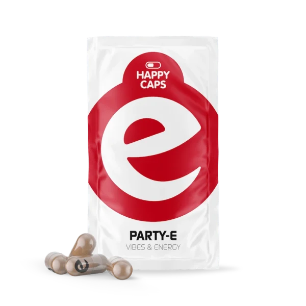 Happy Caps PARTY-E NTENSE happiness and smooth, natural ENERGY
