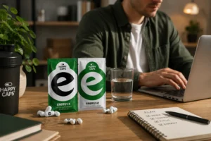 Energy-K and Energy-E capsules compared for work and daily energy